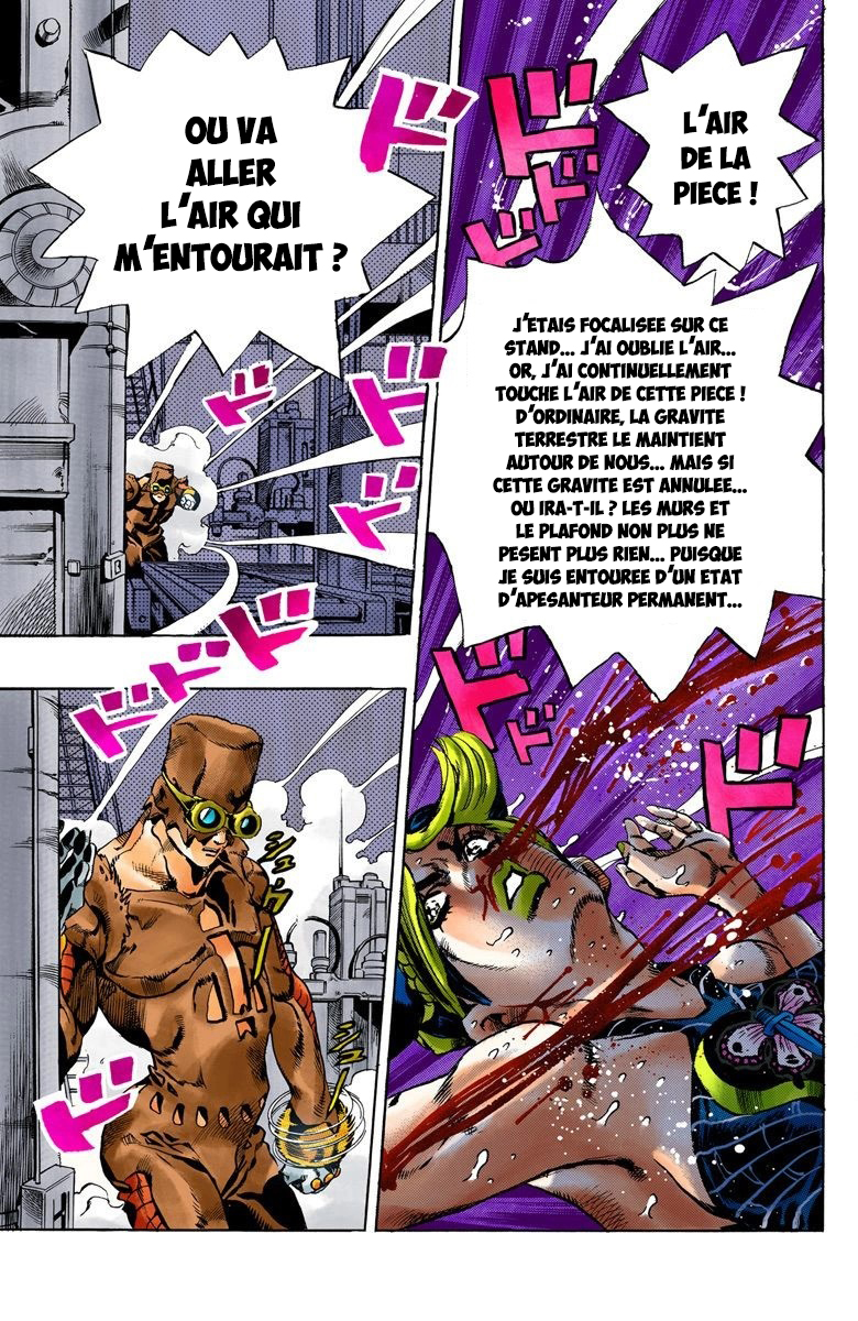 Read JoJo's Bizarre Adventure Part 6 Stone Ocean Official Colored FR Manga Online