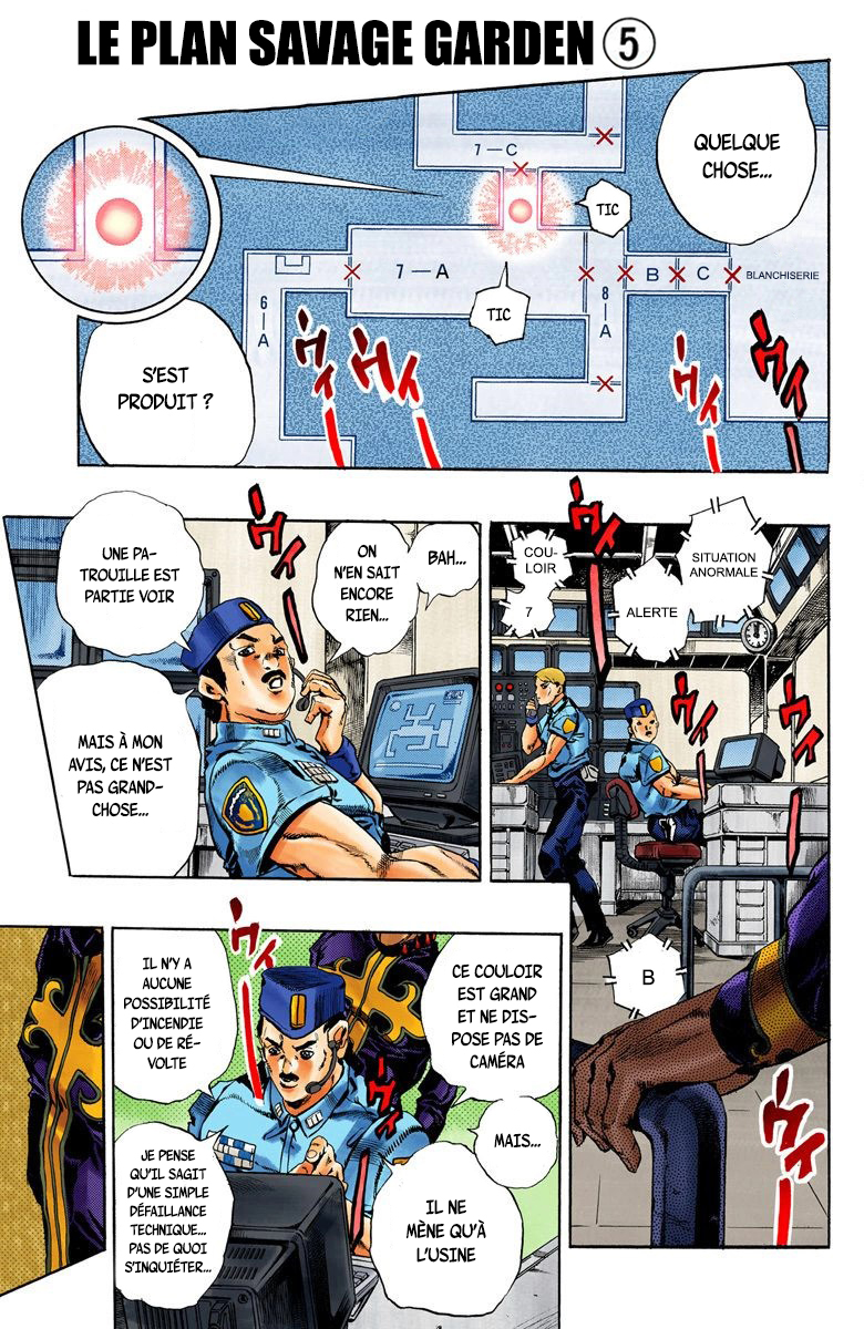 Read JoJo's Bizarre Adventure Part 6 Stone Ocean Official Colored FR Manga Online