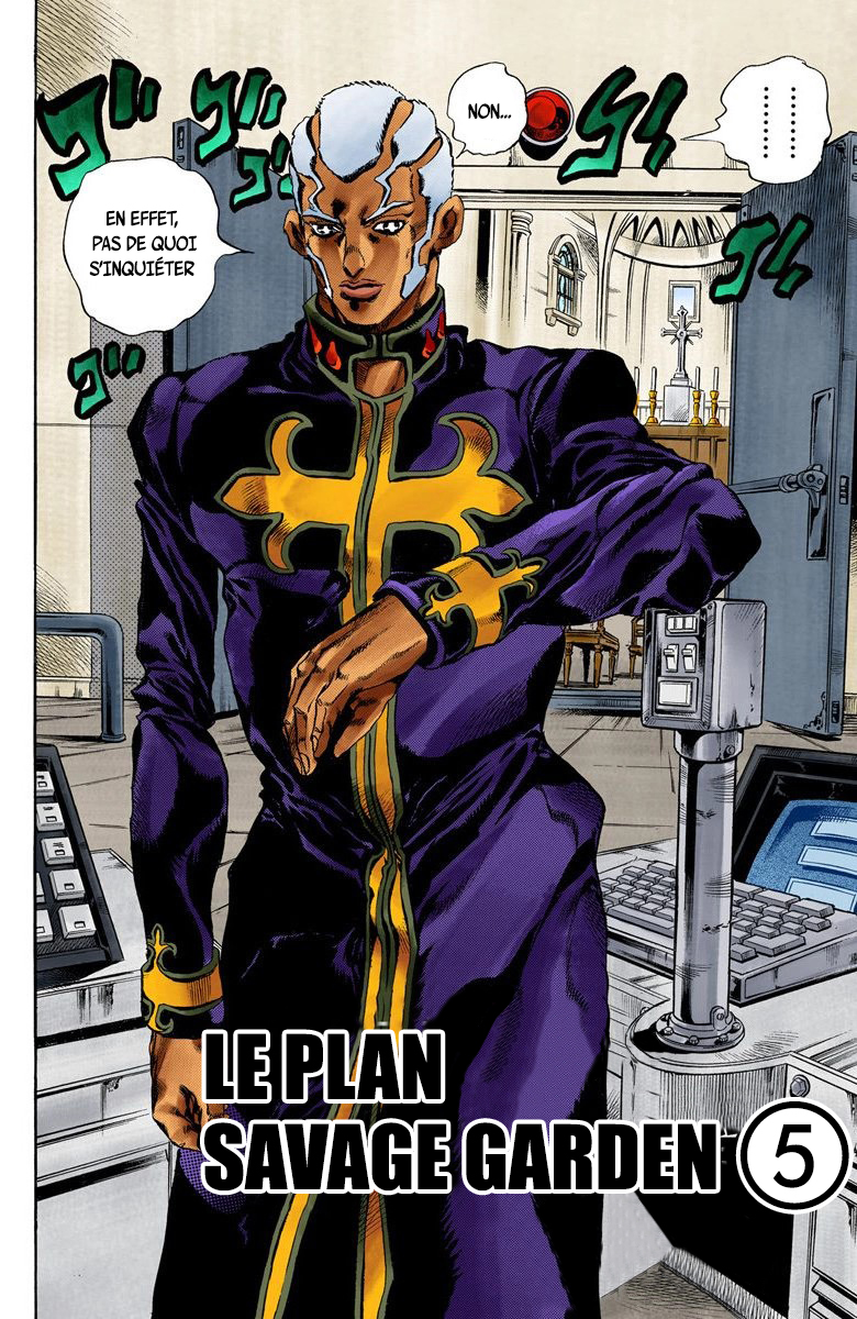 Read JoJo's Bizarre Adventure Part 6 Stone Ocean Official Colored FR Manga Online