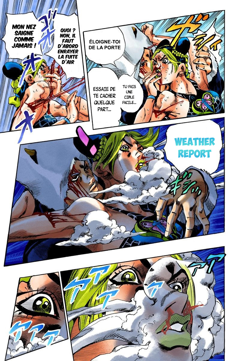 Read JoJo's Bizarre Adventure Part 6 Stone Ocean Official Colored FR Manga Online