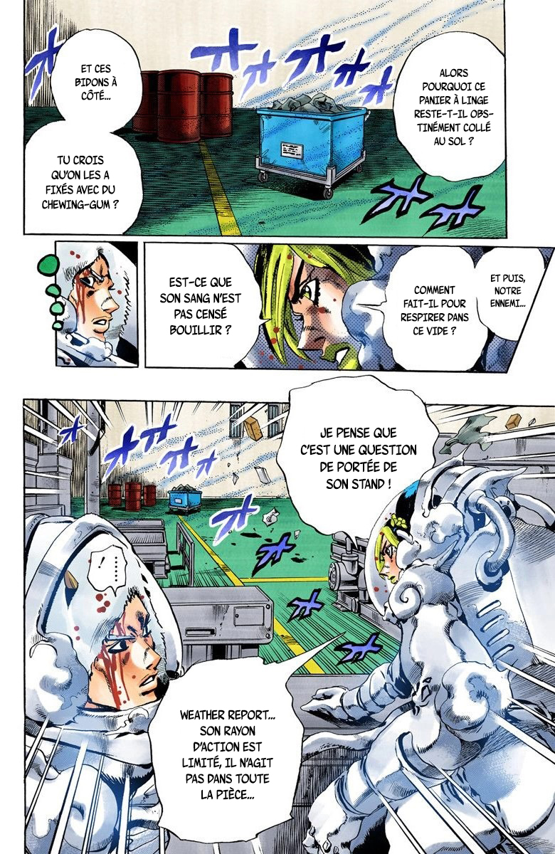 Read JoJo's Bizarre Adventure Part 6 Stone Ocean Official Colored FR Manga Online