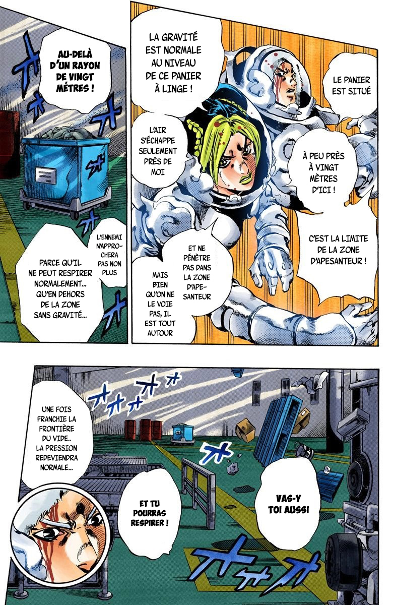 Read JoJo's Bizarre Adventure Part 6 Stone Ocean Official Colored FR Manga Online