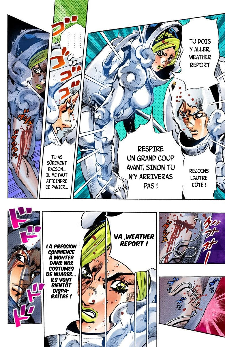 Read JoJo's Bizarre Adventure Part 6 Stone Ocean Official Colored FR Manga Online