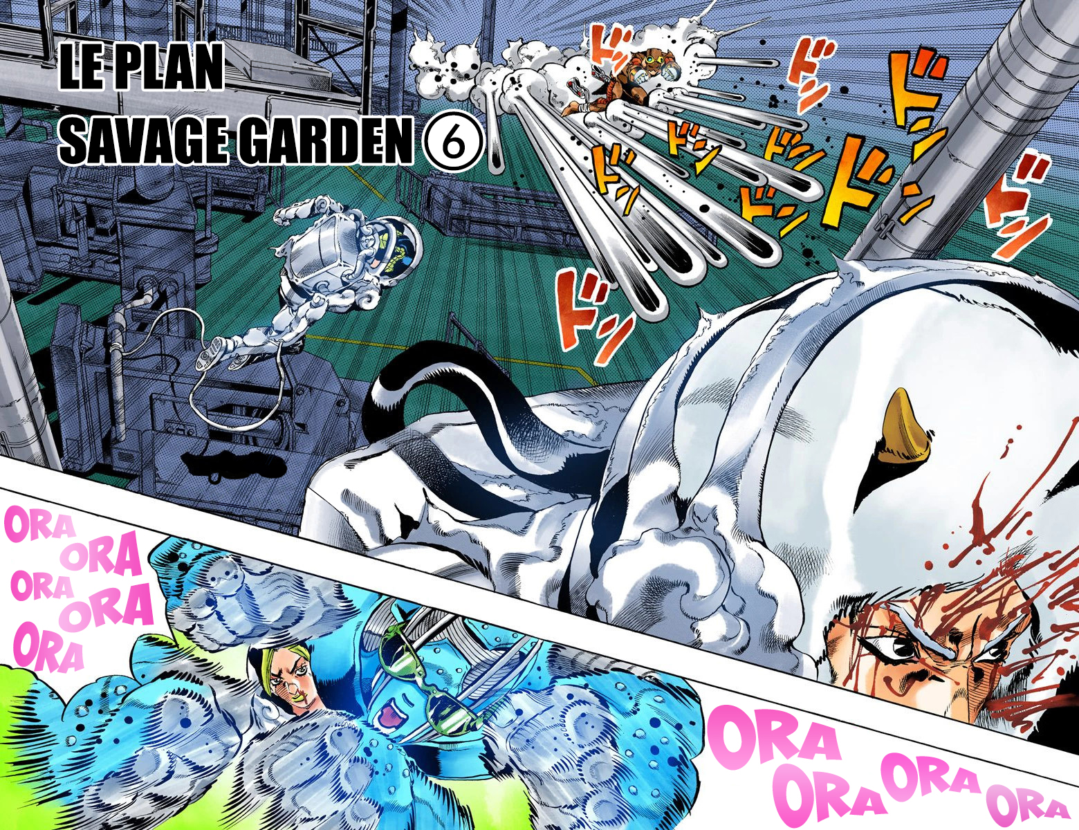 Read JoJo's Bizarre Adventure Part 6 Stone Ocean Official Colored FR Manga Online