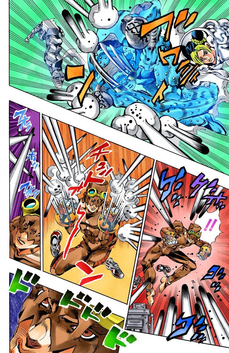 Read JoJo's Bizarre Adventure Part 6 Stone Ocean Official Colored FR Manga Online