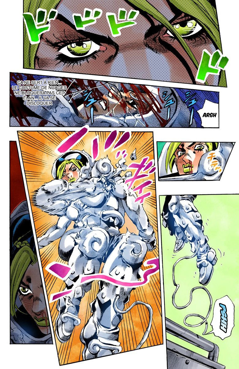 Read JoJo's Bizarre Adventure Part 6 Stone Ocean Official Colored FR Manga Online