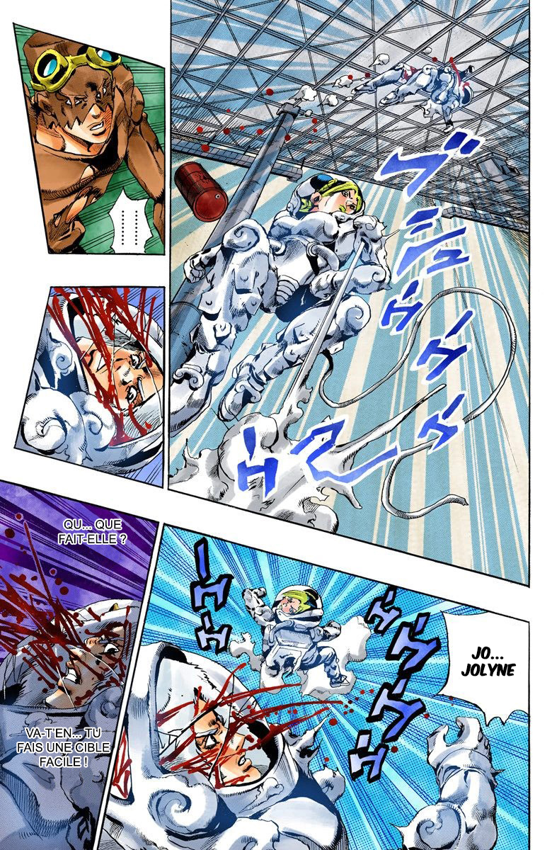 Read JoJo's Bizarre Adventure Part 6 Stone Ocean Official Colored FR Manga Online