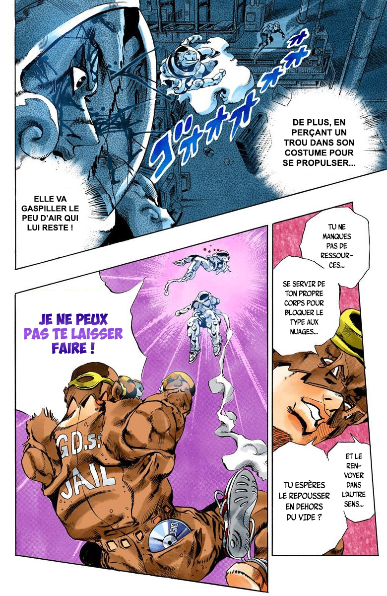 Read JoJo's Bizarre Adventure Part 6 Stone Ocean Official Colored FR Manga Online