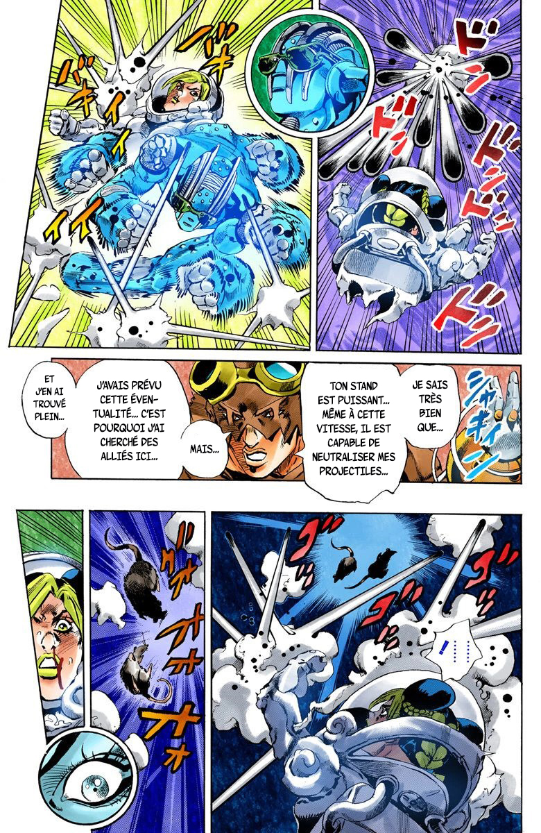 Read JoJo's Bizarre Adventure Part 6 Stone Ocean Official Colored FR Manga Online