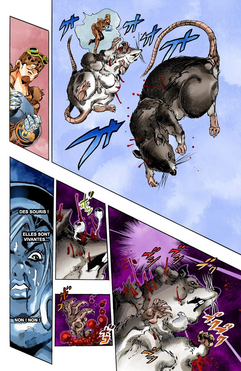 Read JoJo's Bizarre Adventure Part 6 Stone Ocean Official Colored FR Manga Online