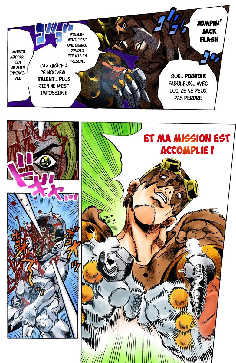 Read JoJo's Bizarre Adventure Part 6 Stone Ocean Official Colored FR Manga Online