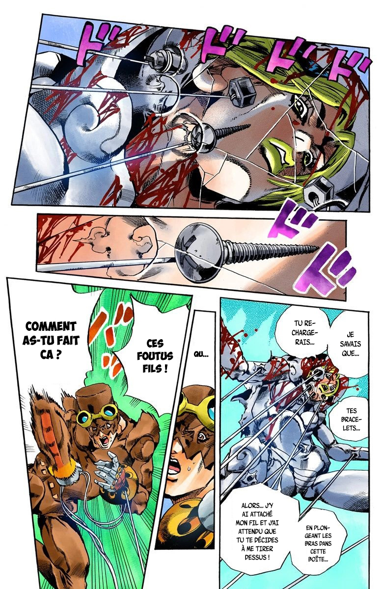 Read JoJo's Bizarre Adventure Part 6 Stone Ocean Official Colored FR Manga Online