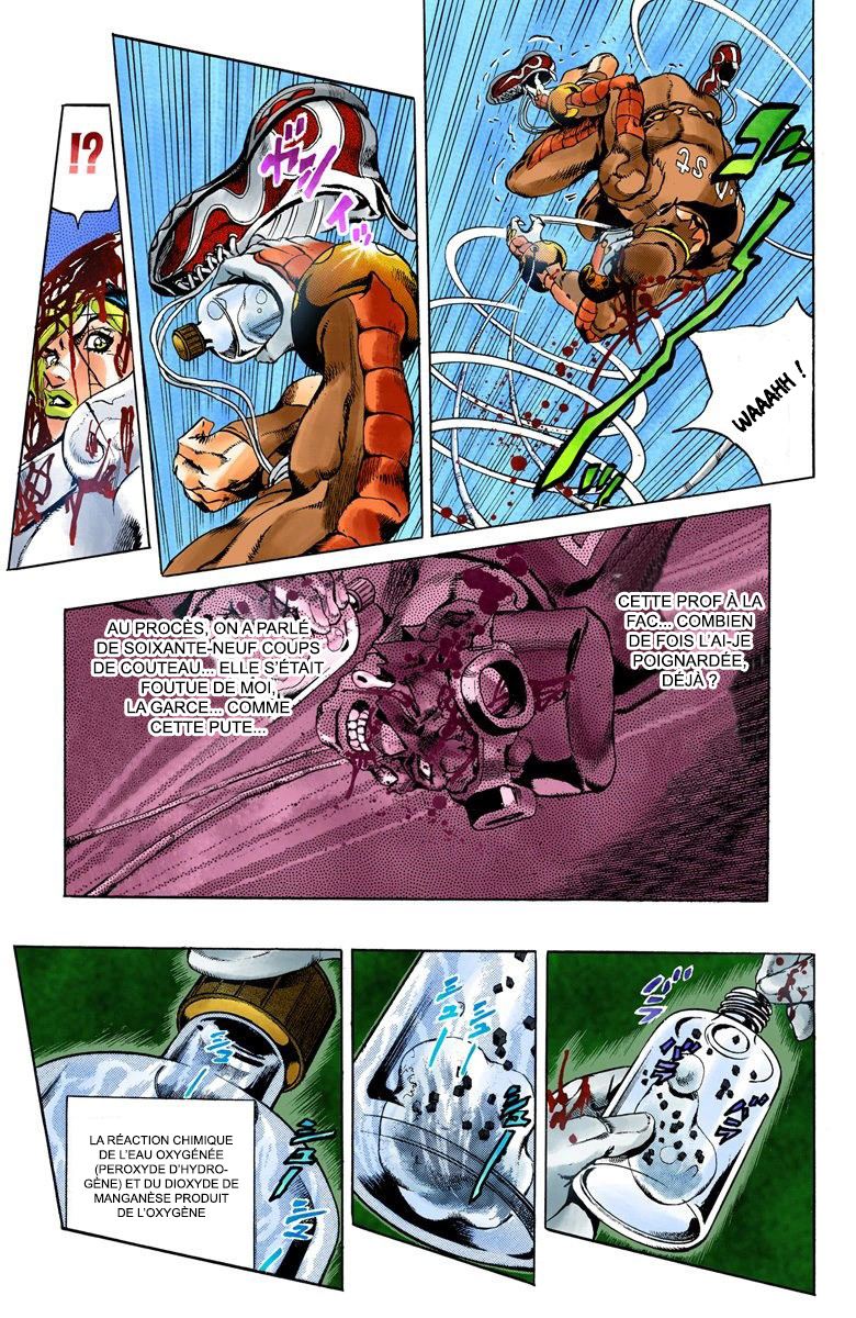 Read JoJo's Bizarre Adventure Part 6 Stone Ocean Official Colored FR Manga Online