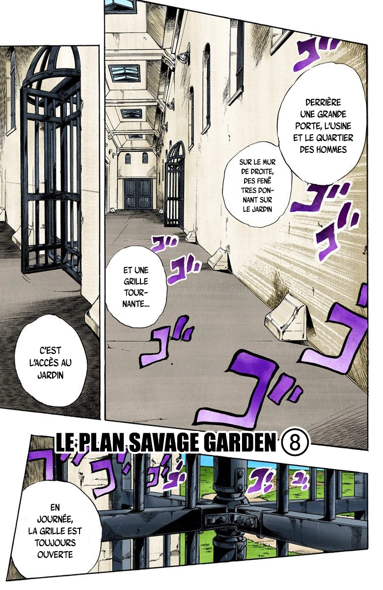 Read JoJo's Bizarre Adventure Part 6 Stone Ocean Official Colored FR Manga Online