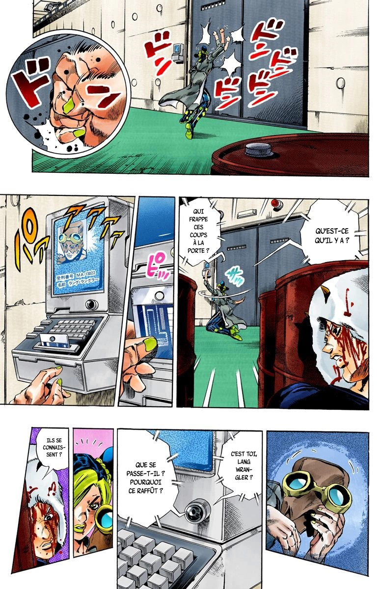 Read JoJo's Bizarre Adventure Part 6 Stone Ocean Official Colored FR Manga Online