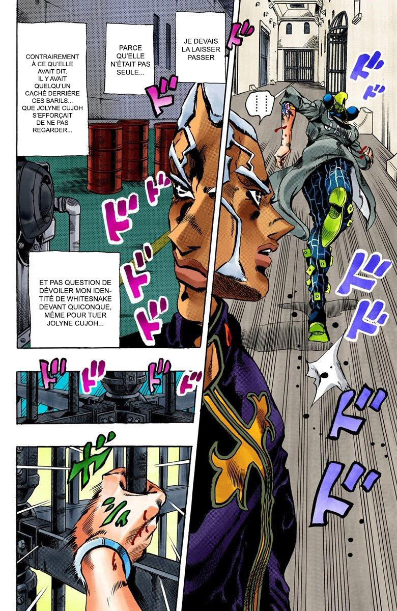 Read JoJo's Bizarre Adventure Part 6 Stone Ocean Official Colored FR Manga Online