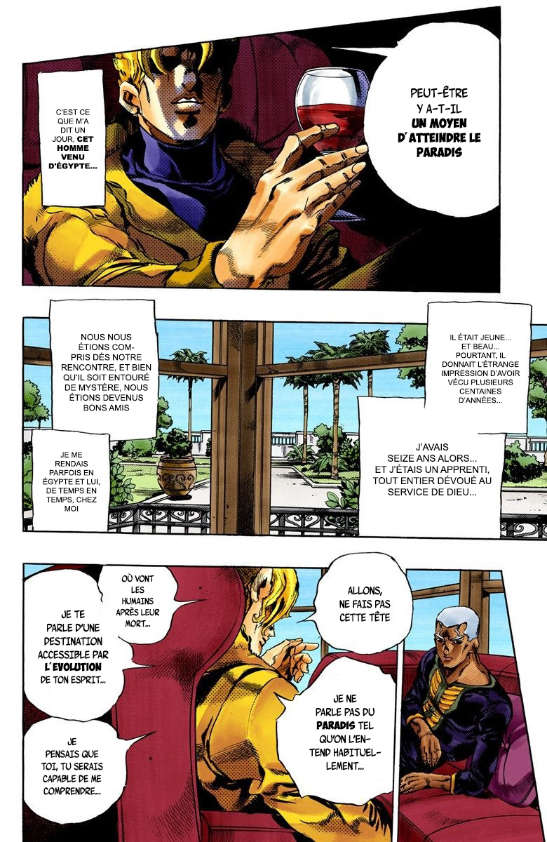 Read JoJo's Bizarre Adventure Part 6 Stone Ocean Official Colored FR Manga Online