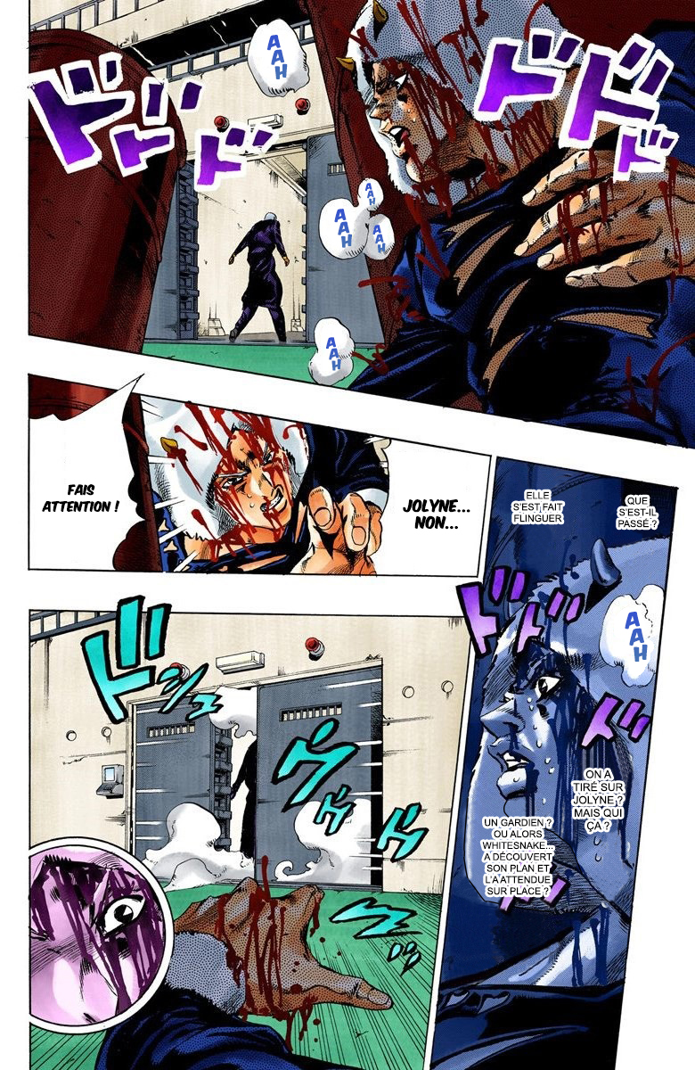 Read JoJo's Bizarre Adventure Part 6 Stone Ocean Official Colored FR Manga Online