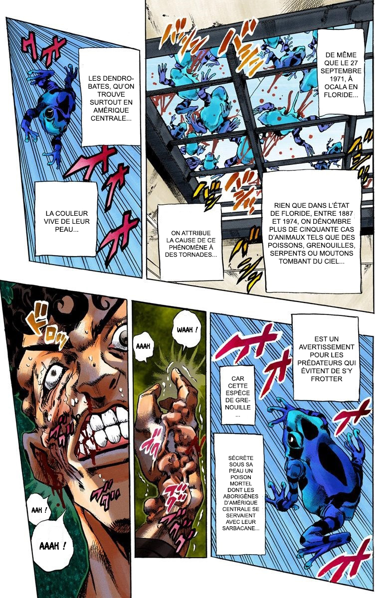 Read JoJo's Bizarre Adventure Part 6 Stone Ocean Official Colored FR Manga Online