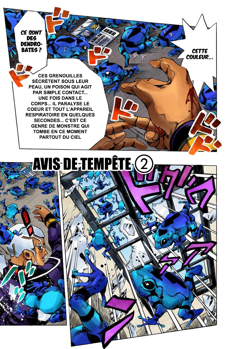 Read JoJo's Bizarre Adventure Part 6 Stone Ocean Official Colored FR Manga Online