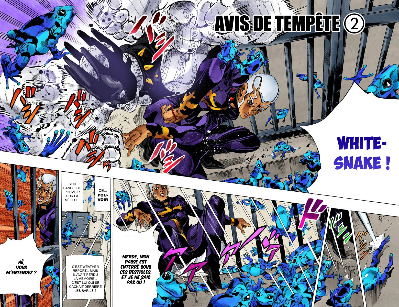 Read JoJo's Bizarre Adventure Part 6 Stone Ocean Official Colored FR Manga Online