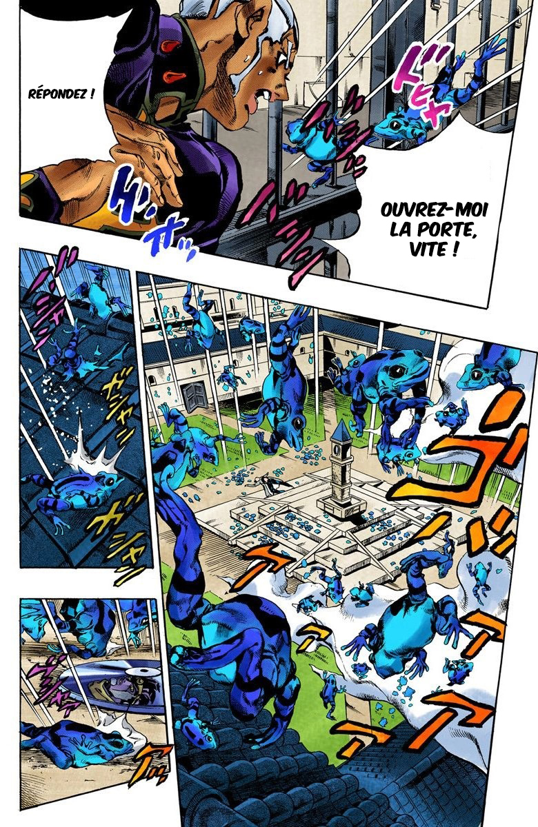 Read JoJo's Bizarre Adventure Part 6 Stone Ocean Official Colored FR Manga Online