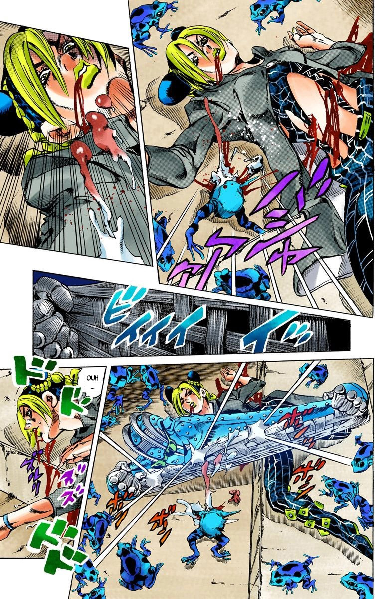 Read JoJo's Bizarre Adventure Part 6 Stone Ocean Official Colored FR Manga Online