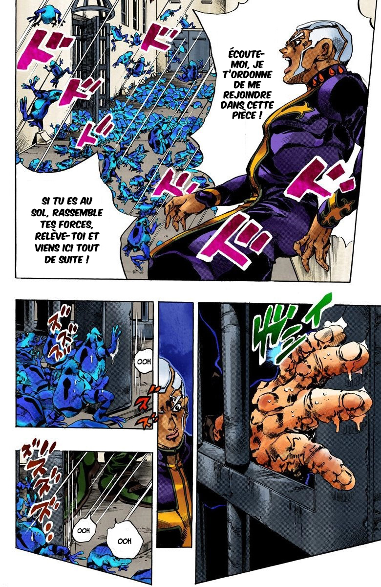 Read JoJo's Bizarre Adventure Part 6 Stone Ocean Official Colored FR Manga Online
