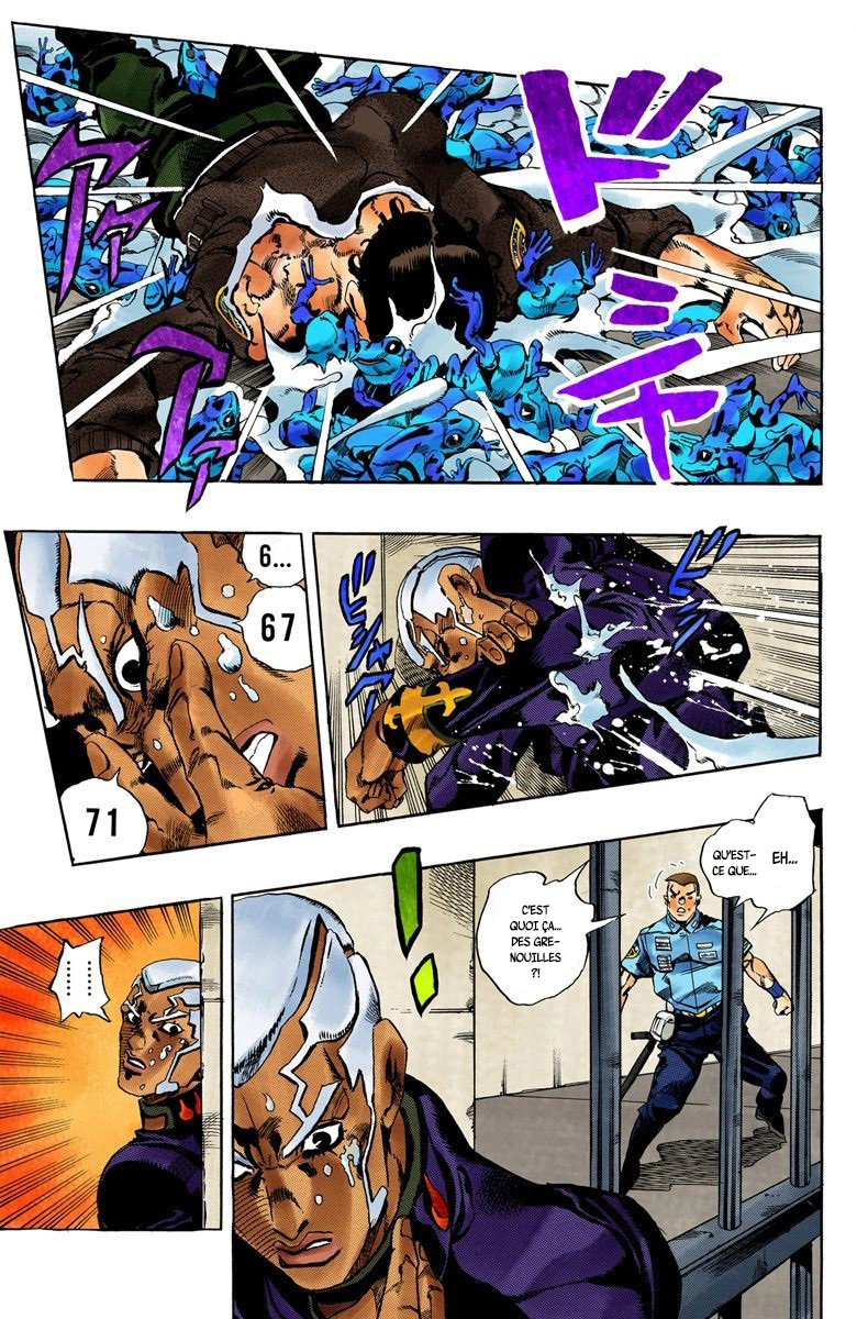 Read JoJo's Bizarre Adventure Part 6 Stone Ocean Official Colored FR Manga Online