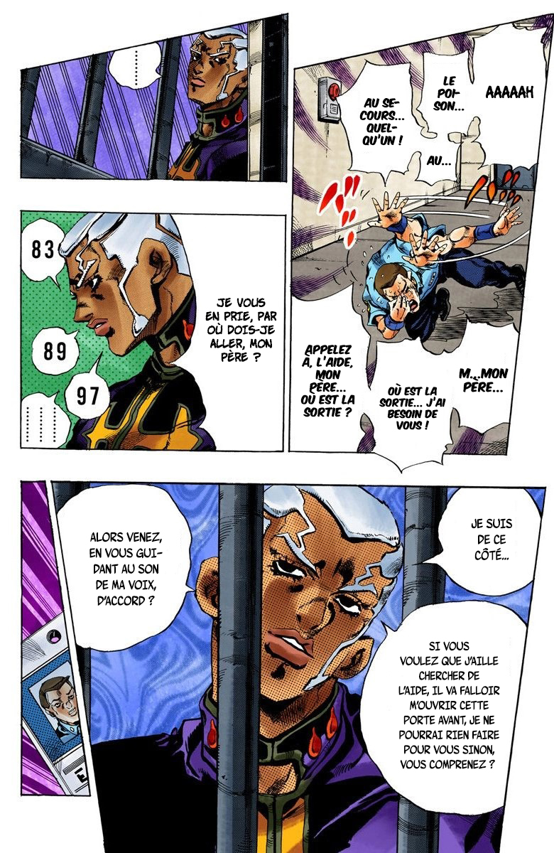Read JoJo's Bizarre Adventure Part 6 Stone Ocean Official Colored FR Manga Online