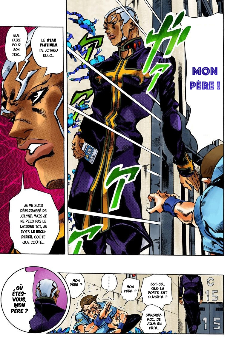 Read JoJo's Bizarre Adventure Part 6 Stone Ocean Official Colored FR Manga Online