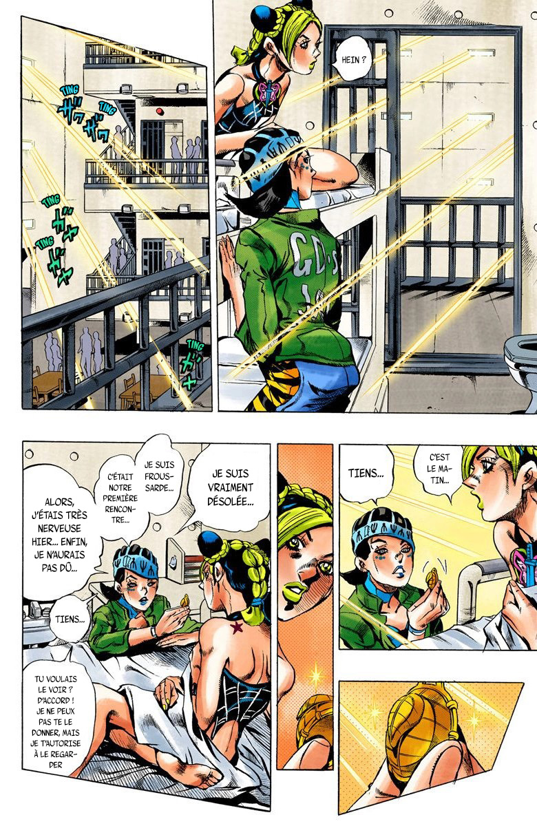 Read JoJo's Bizarre Adventure Part 6 Stone Ocean Official Colored FR Manga Online