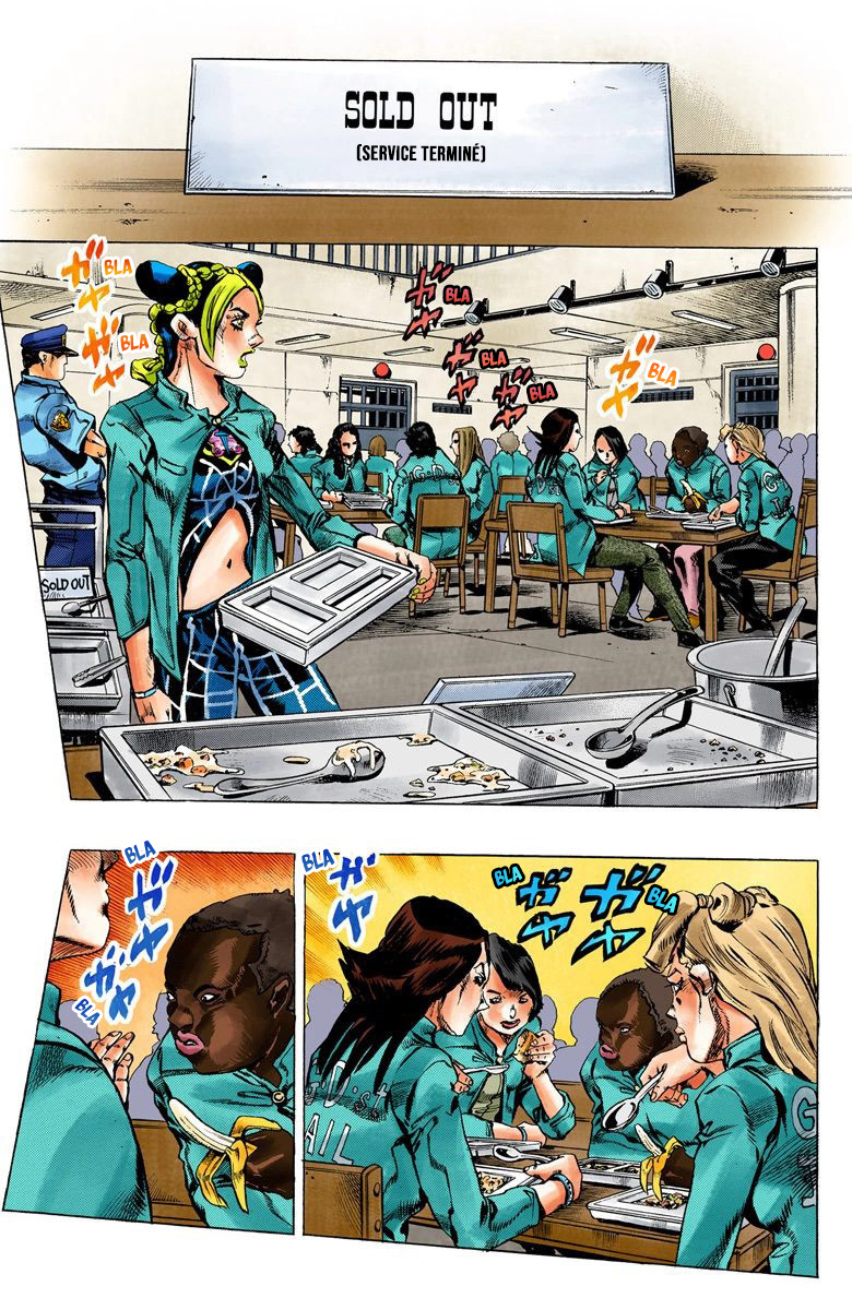 Read JoJo's Bizarre Adventure Part 6 Stone Ocean Official Colored FR Manga Online