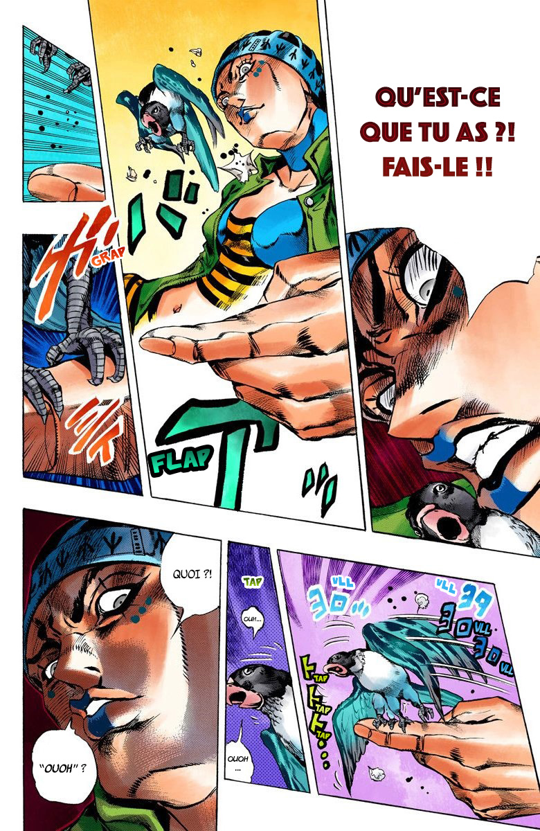 Read JoJo's Bizarre Adventure Part 6 Stone Ocean Official Colored FR Manga Online
