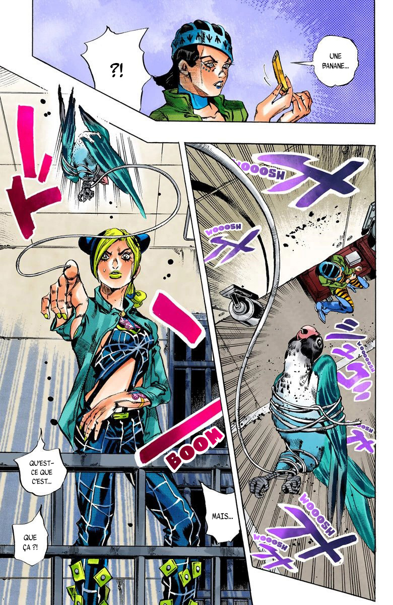 Read JoJo's Bizarre Adventure Part 6 Stone Ocean Official Colored FR Manga Online