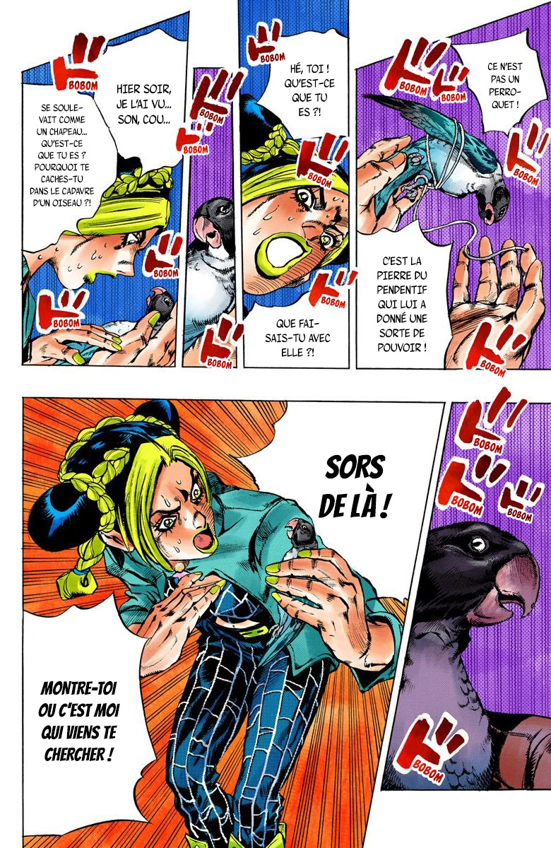Read JoJo's Bizarre Adventure Part 6 Stone Ocean Official Colored FR Manga Online