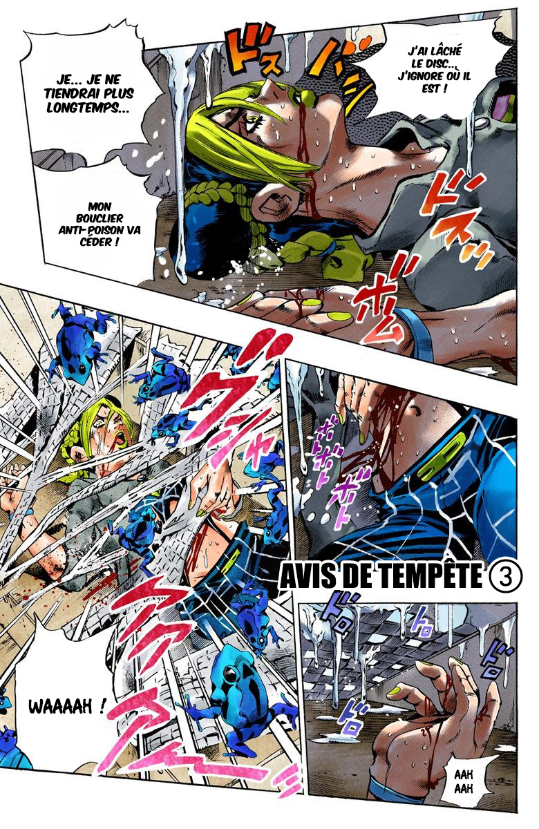 Read JoJo's Bizarre Adventure Part 6 Stone Ocean Official Colored FR Manga Online