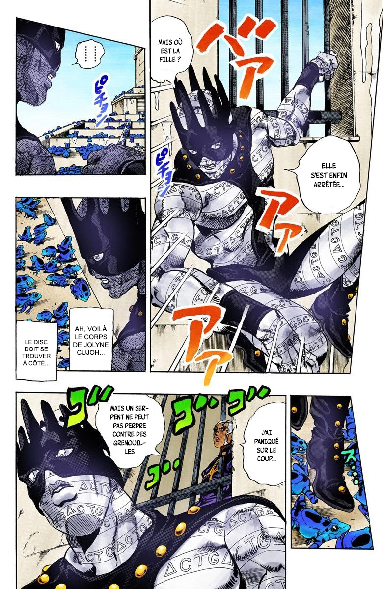 Read JoJo's Bizarre Adventure Part 6 Stone Ocean Official Colored FR Manga Online