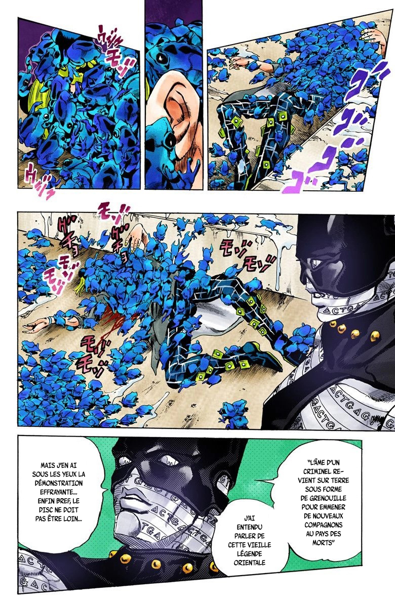 Read JoJo's Bizarre Adventure Part 6 Stone Ocean Official Colored FR Manga Online