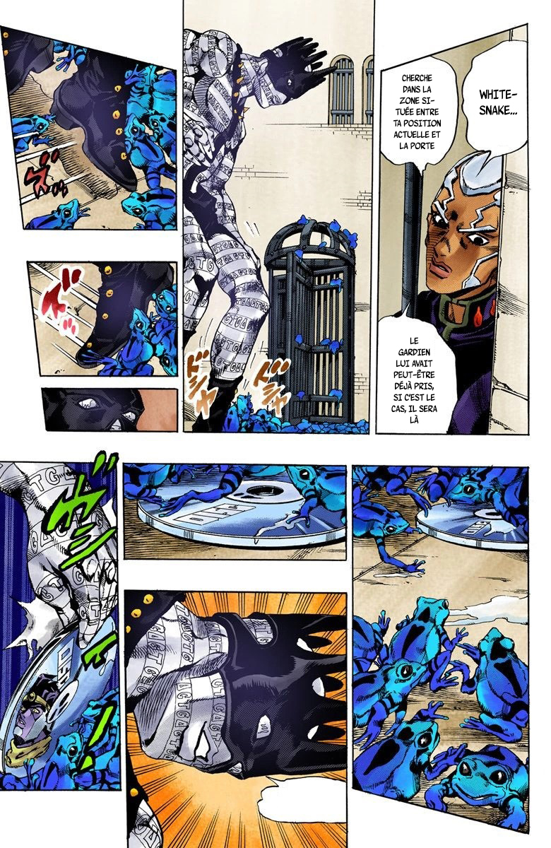 Read JoJo's Bizarre Adventure Part 6 Stone Ocean Official Colored FR Manga Online