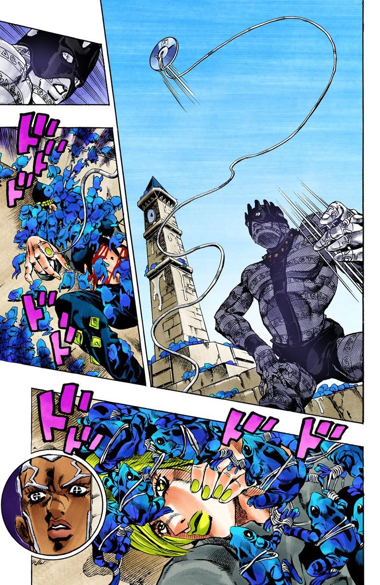 Read JoJo's Bizarre Adventure Part 6 Stone Ocean Official Colored FR Manga Online