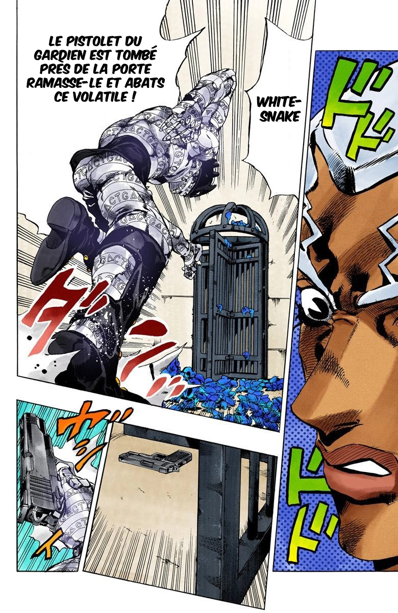 Read JoJo's Bizarre Adventure Part 6 Stone Ocean Official Colored FR Manga Online