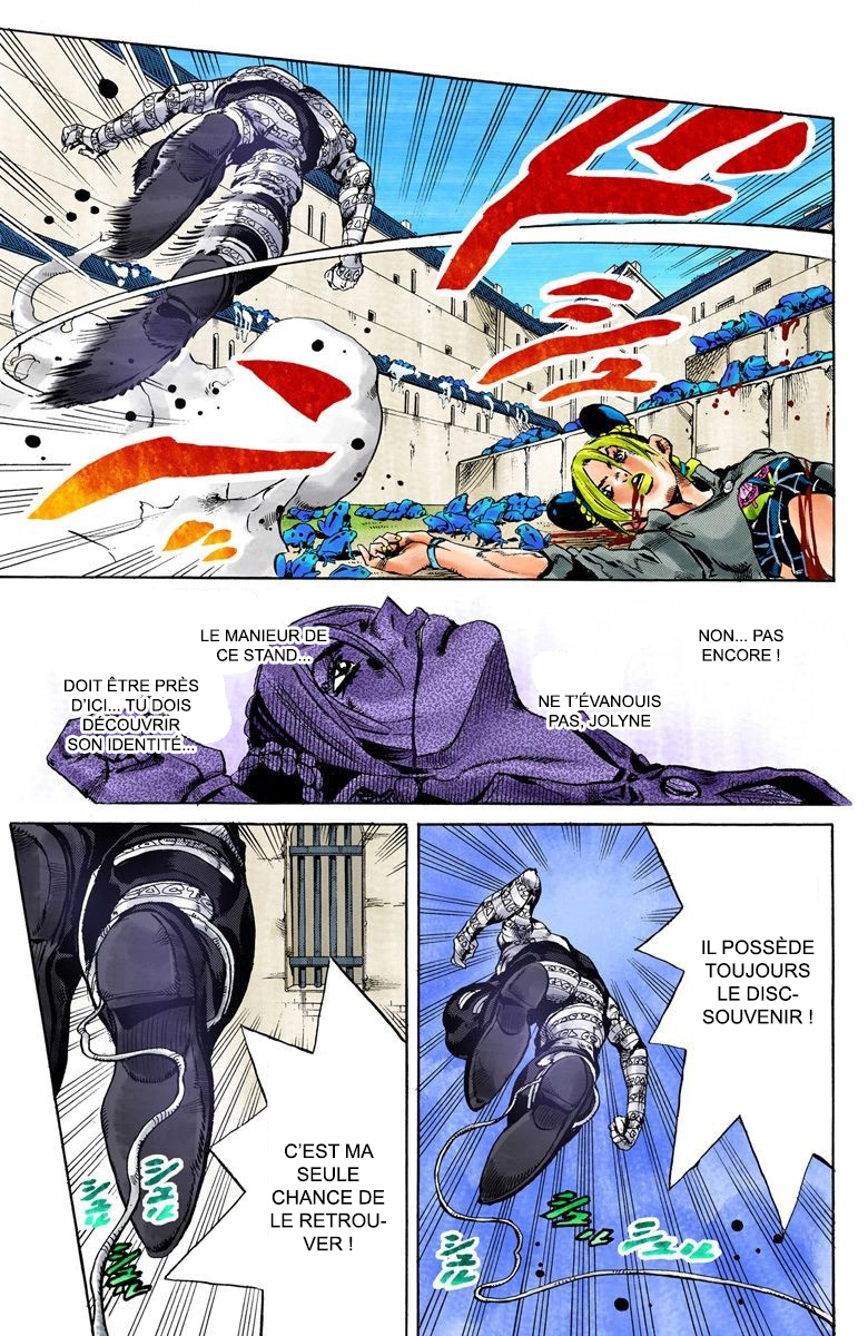 Read JoJo's Bizarre Adventure Part 6 Stone Ocean Official Colored FR Manga Online