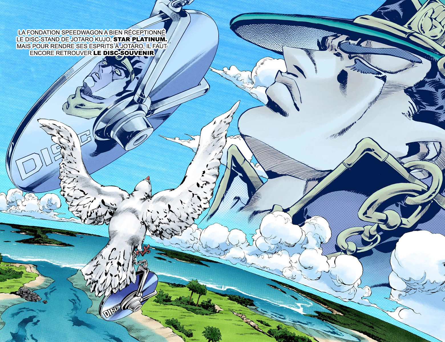 Read JoJo's Bizarre Adventure Part 6 Stone Ocean Official Colored FR Manga Online