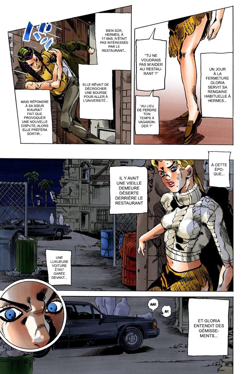 Read JoJo's Bizarre Adventure Part 6 Stone Ocean Official Colored FR Manga Online