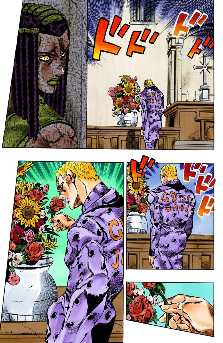 Read JoJo's Bizarre Adventure Part 6 Stone Ocean Official Colored FR Manga Online