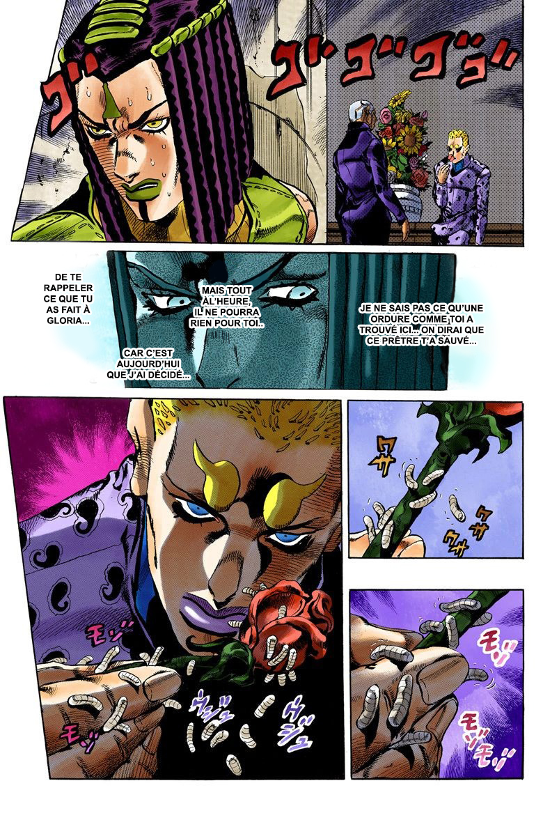 Read JoJo's Bizarre Adventure Part 6 Stone Ocean Official Colored FR Manga Online