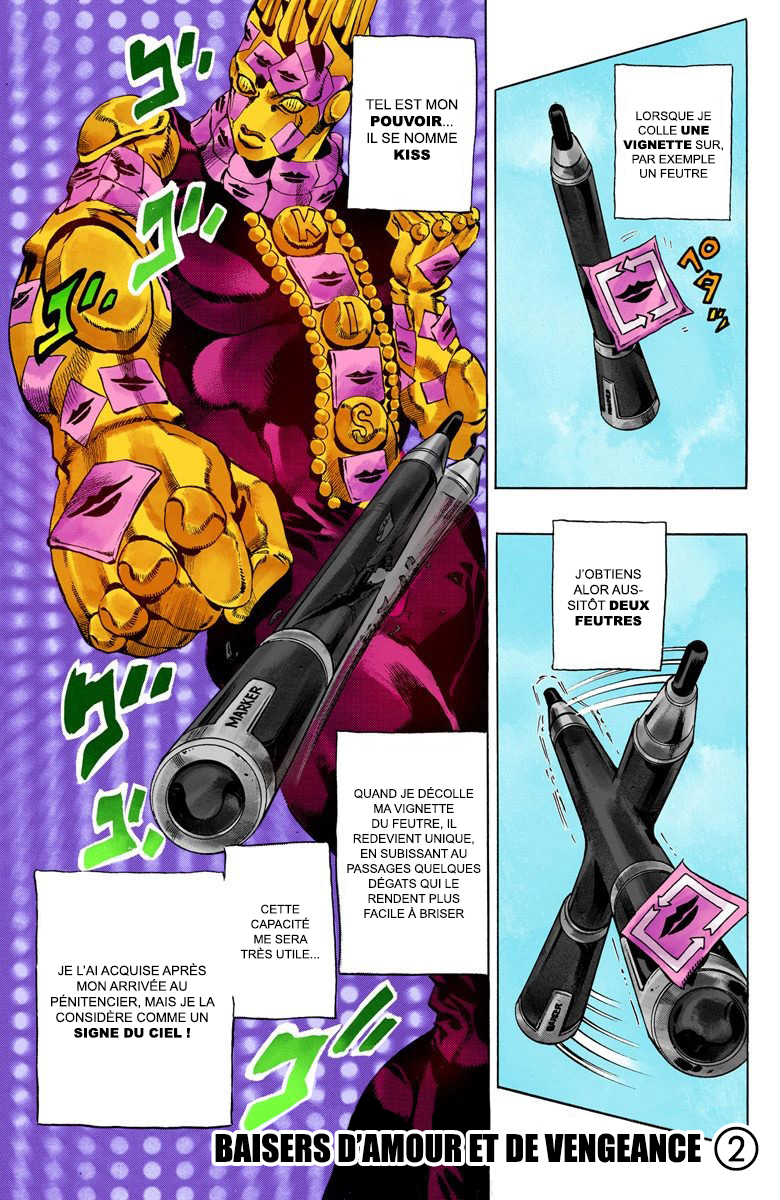 Read JoJo's Bizarre Adventure Part 6 Stone Ocean Official Colored FR Manga Online