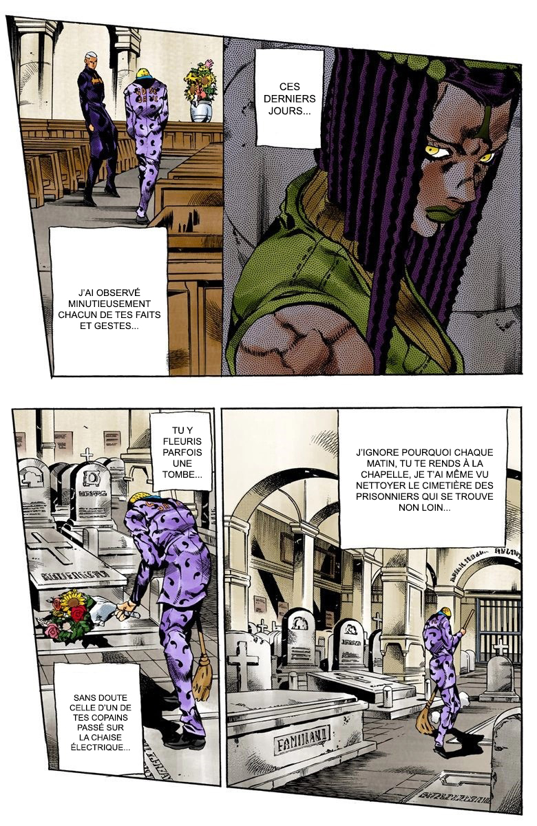 Read JoJo's Bizarre Adventure Part 6 Stone Ocean Official Colored FR Manga Online