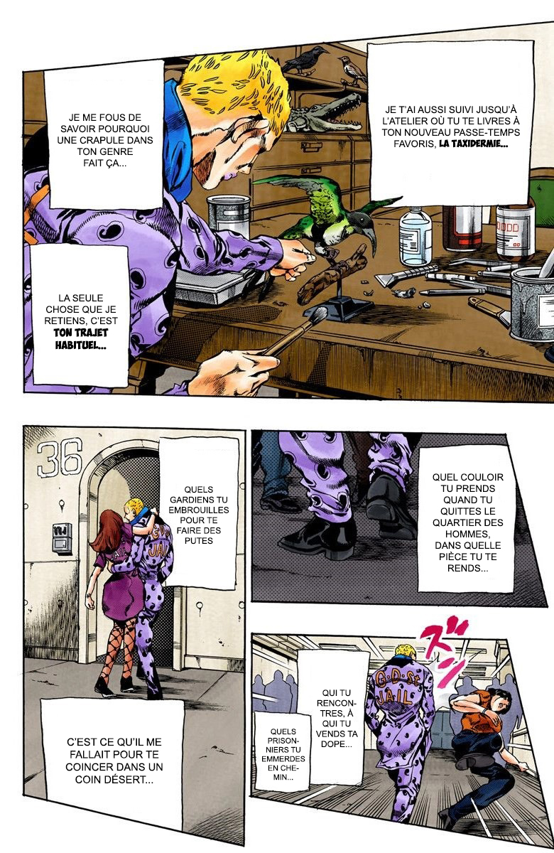 Read JoJo's Bizarre Adventure Part 6 Stone Ocean Official Colored FR Manga Online